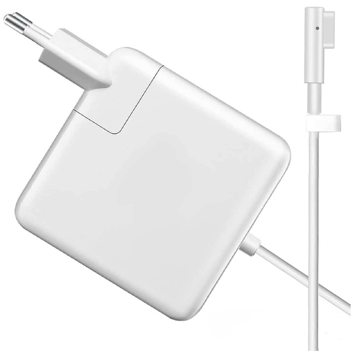 Töltő Macbook Air 85W típusú Magsafe kompatibilis Macbook Air 11 hüvelykes, JENUOS®, MacBook pro 13 hüvelykes A1425 A1502 A1435 A1465 MF839 MF840 MF841 MF843 MGX72 MGX82 MGX92