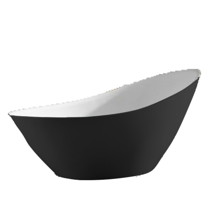 Cada 6213, Freestanding, Imorom, Negru, 185x80 cm