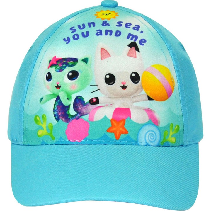 Gabby's Dollhouse Sun & Sea 23111 sapkamodell, Kék