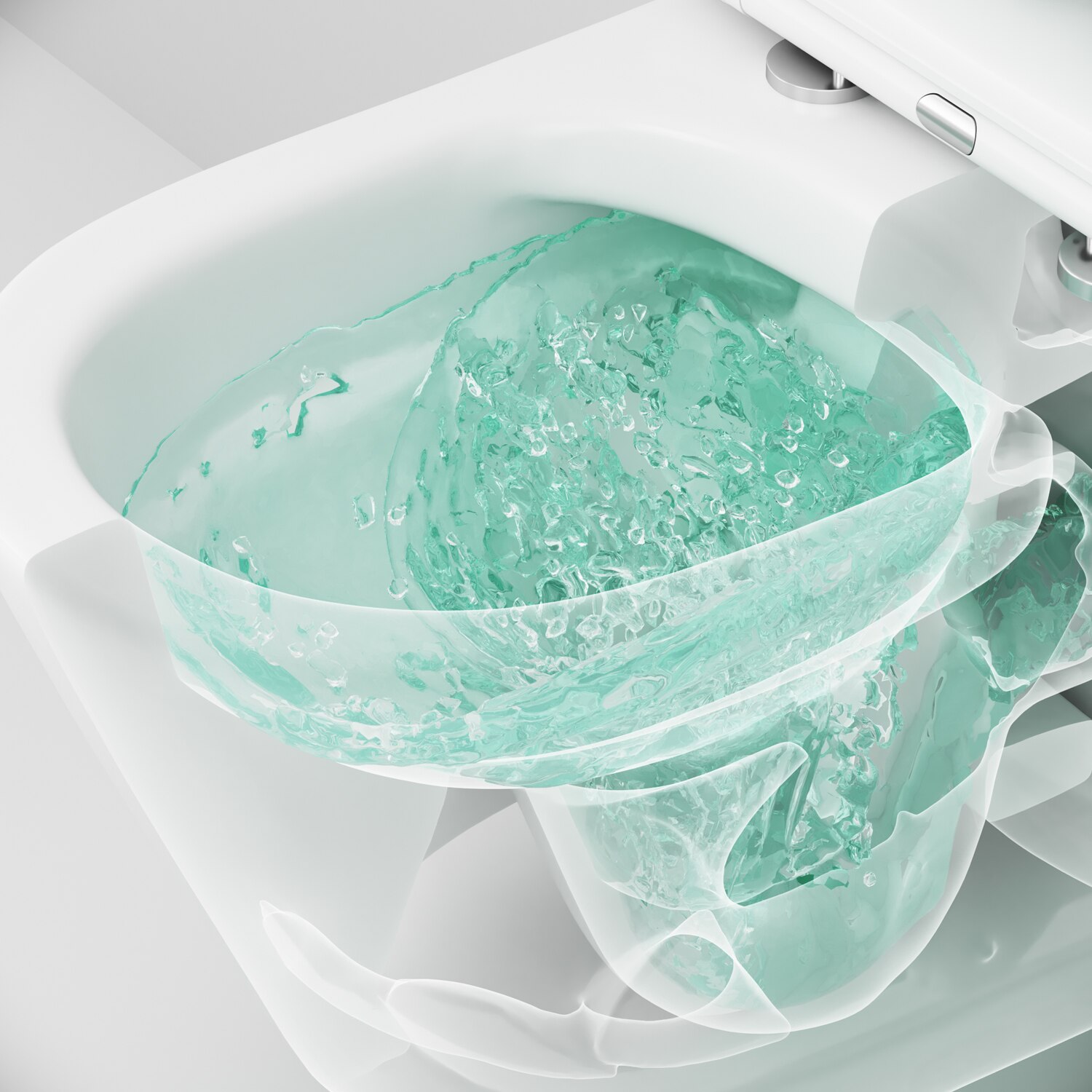 Flashgaps Wc Vas de toaleta suspendat WC AM.PM Flash, cu capac SoftClose, FlashClean ...