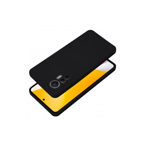Carcasa din silicon compatibila cu Xiaomi Redmi 13C, husa de telefon, capac spate, model carbon, neagra, Simple Carbon