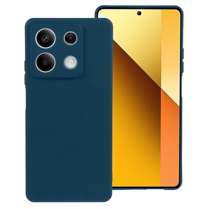 SOFT tok XIAOMI Redmi Note 13 Pro 5G készülékhez sötétkék