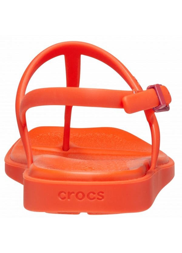 Дамски чехли Flip-Flop, Crocs, Miami Thong 209793 Flip, Червен, Червен ...