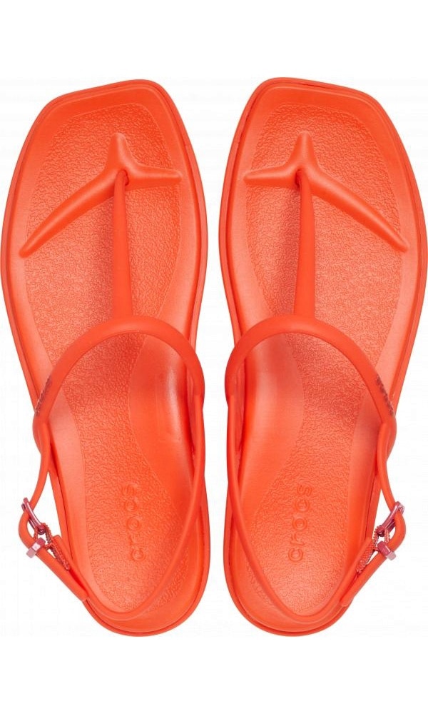 Sandale Femei, Crocs, Miami Thong 209793 Flip, Rosu, Rosu, 38-39