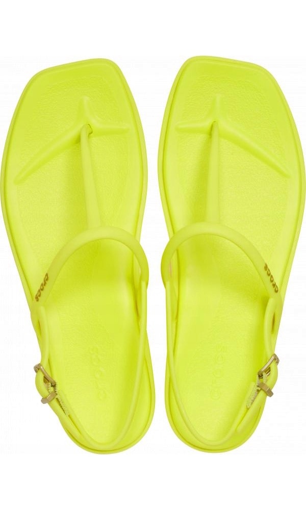 Slapi Flip-Flop Femei, Crocs, Miami Thong 209793 Flip, Galben, 36