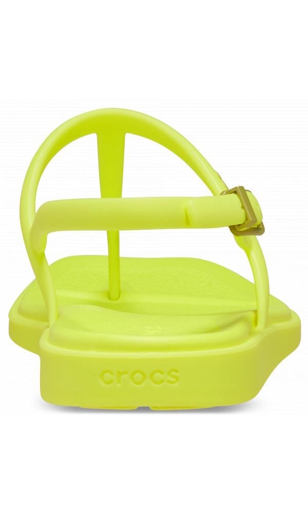 Slapi Flip-Flop Femei, Crocs, Miami Thong 209793 Flip, Galben, 36