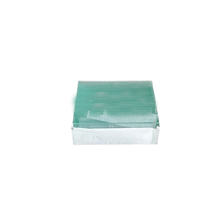 100 db-os mikroszkóp tárgylemez készlet, JENUOS®, 77x25 mm, átlátszó