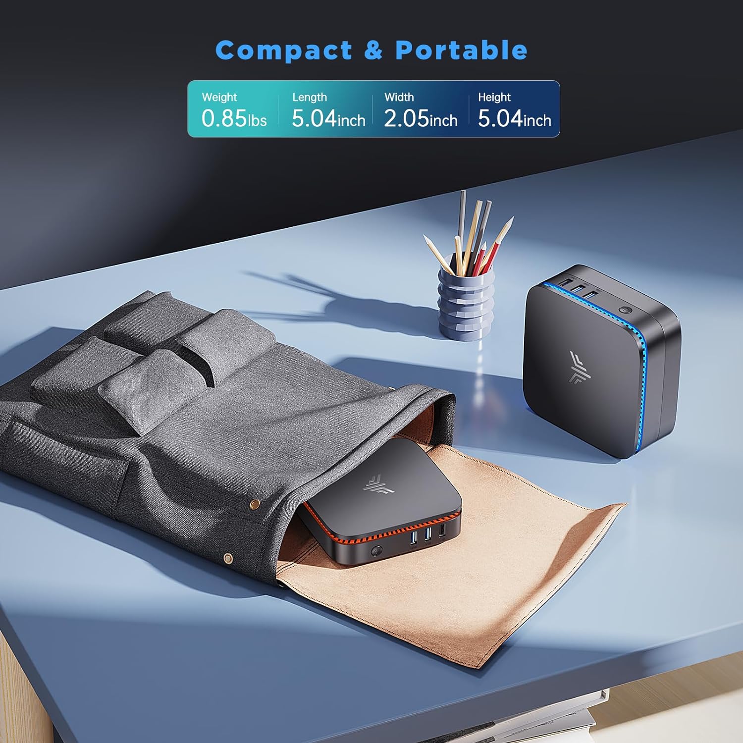 ミニPC NiPoGi Intel N100 16G 512G minipc NiPoGi ミニPC N100：省スペースで高性能なインテルN100搭載のミニ