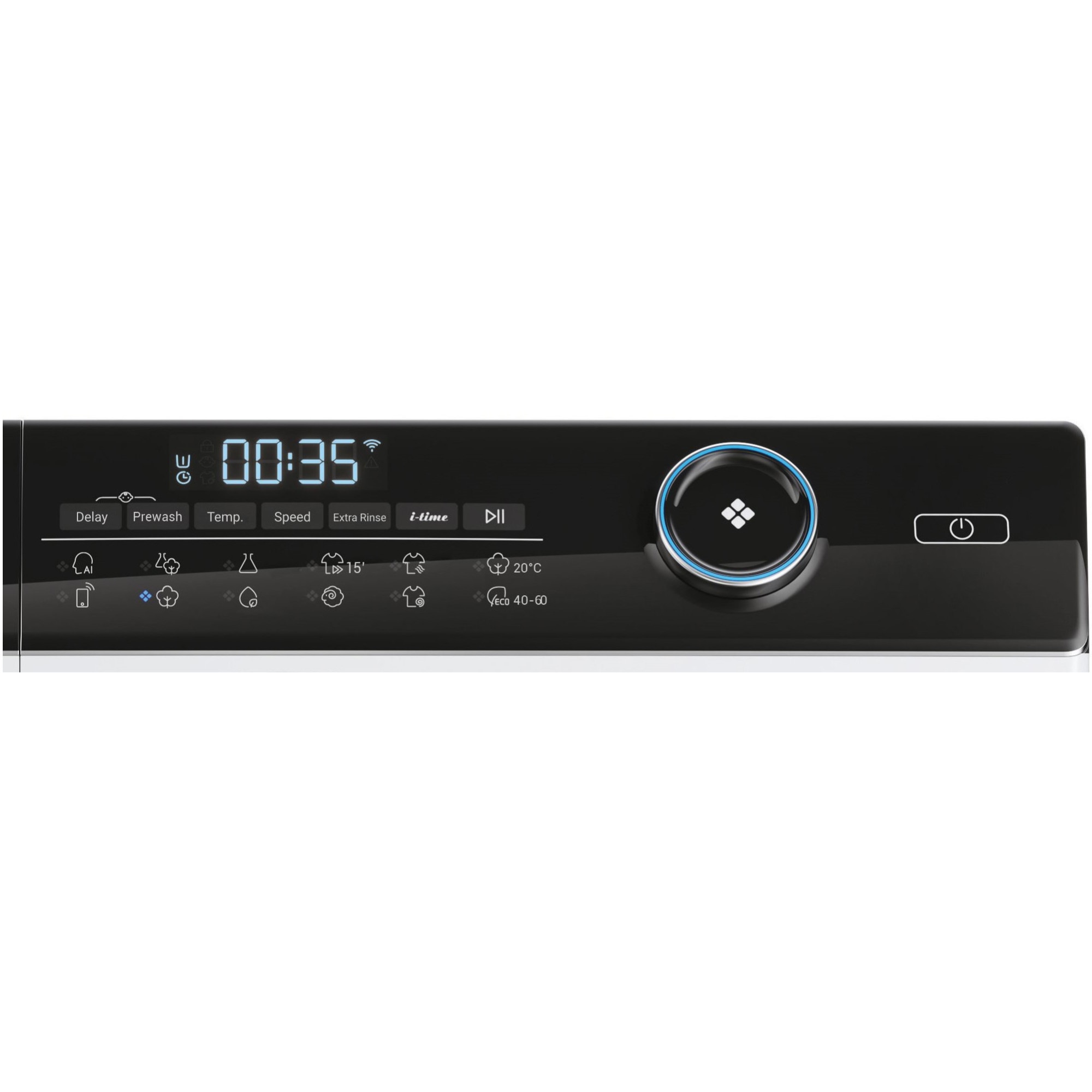 Masina de spalat Haier HW80-B14959EU1-S, 8 kg, 1400 rpm, Motor Direct Motion, Clasa A, Refresh, WiFi, Steam, Alb
