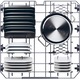 Съдомиялна Haier XF 5C4M1X, 15 комплекта, 10 програми, Клас C, Инверторен мотор, WiFi, H-Spray Arm, Flex Zone, Part Light, Automatic Open Door, 60 см, Неръждаема стомана