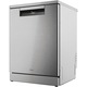 Съдомиялна Haier XF 5C4M1X, 15 комплекта, 10 програми, Клас C, Инверторен мотор, WiFi, H-Spray Arm, Flex Zone, Part Light, Automatic Open Door, 60 см, Неръждаема стомана