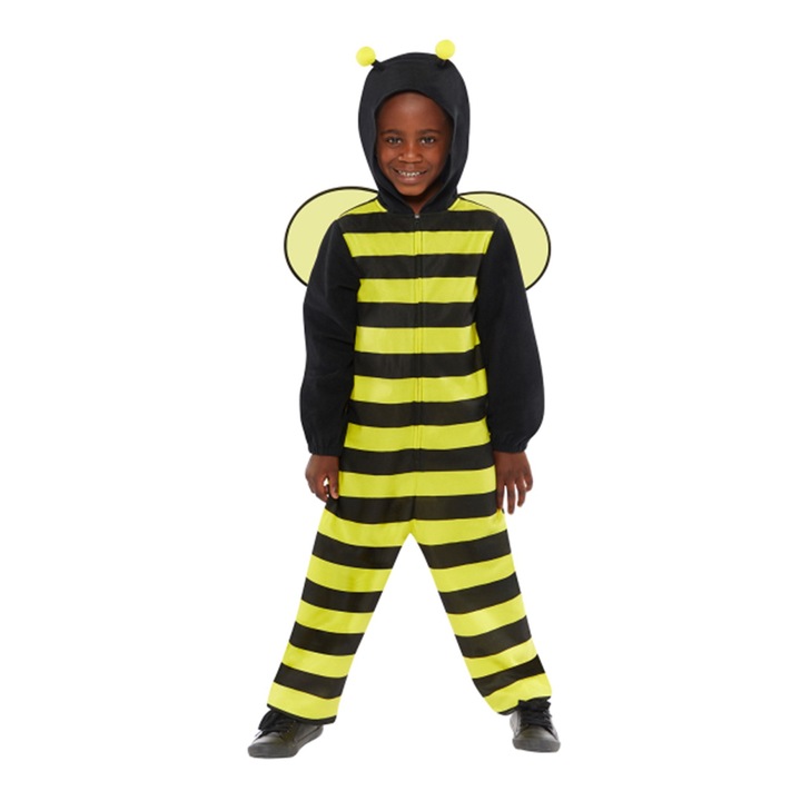 Costum albina Onesie KidMania® pentru copii, 10-12 ani, 146 cm