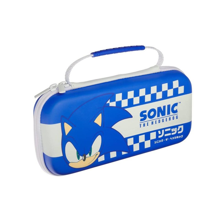 Hordtáska Numskull Hivatalos Sonic The Hedgehog karakter dizájn Nintendo Switch