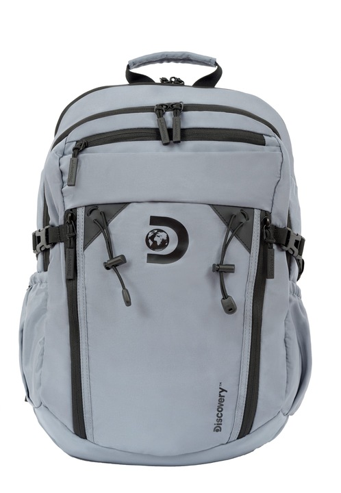 Discovery, Rucsac unisex cu buzunare cu fermoar Metropolis -35L, Gri