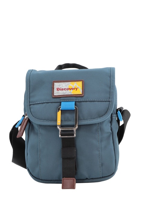 Discovery, uniszex crossbody táska Icon logóval, kék