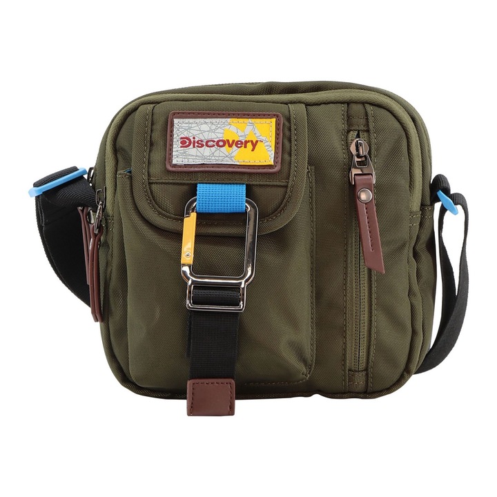 Discovery, Uniszex Icon Crossbody táska, Khaki