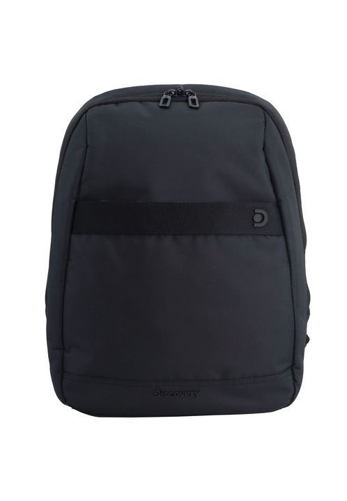 Discovery, Rucsac unisex cu buzunare multiple, Negru