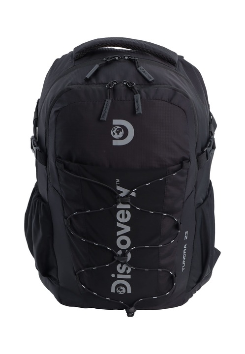 Discovery, Rucsac unisex cu compartiment pentru laptop, Negru