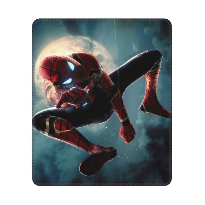 Mousepad Rebaike, 30x25cm, antiderapant, rezistent la uzura, multicolor