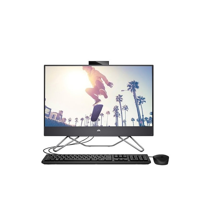 All-In-One HP ProOne 240 G9 AIO, 23.8 inch 1920 x 1080, Intel Core i3-1215U 6 C / 8 T, 3.3 GHz - 4.4 GHz, 10 MB cache, 8 GB RAM, 256 GB SSD, Intel UHD Graphics, Free DOS