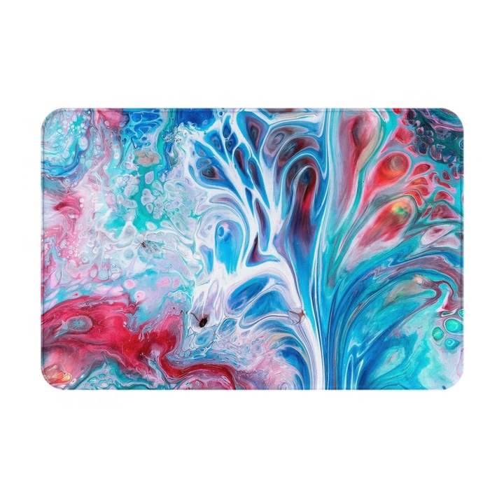 Covoras intrare Rebaike, antiderapant, poliester reciclat, 40x60cm
