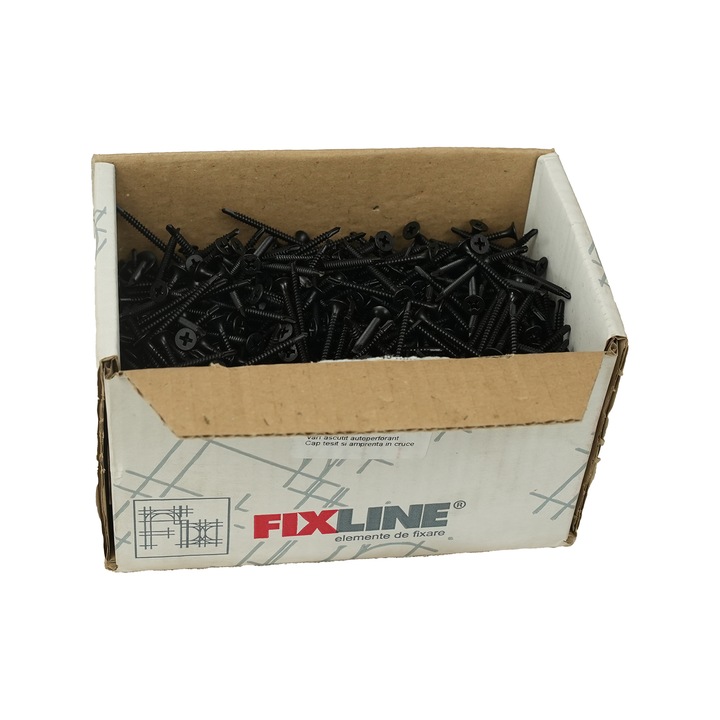 Surub autoperforant 3, 5x45mm Fixline, 1000buc