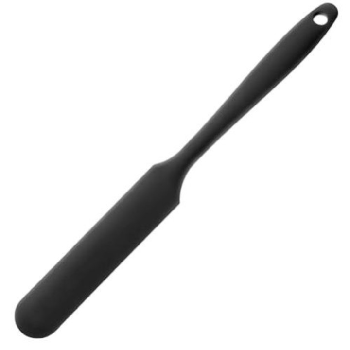 Spatula pentru depilare, KitsKap®, Silicon, Negru