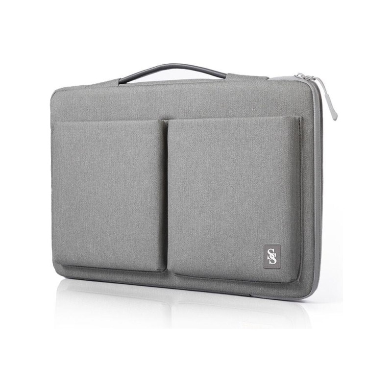 Geanta laptop waterproof, Seine Scene Orleans 16", grey