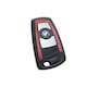 Coque Rouge Pour Télécommande BMW Série F10, F20, F30, F40, X1, X3 - Boîtier De Clé - 3 Boutons