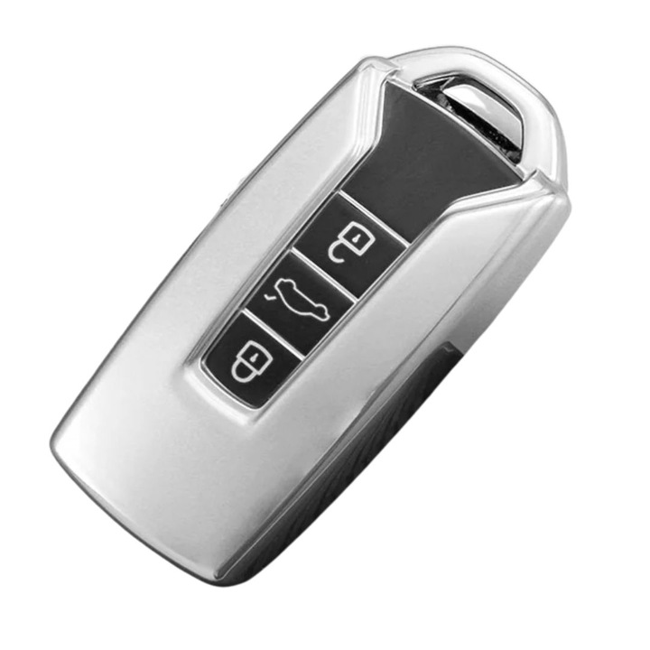 Husa cheie TPU VW Touareg 2020, AUTOTOB®, argintiu
