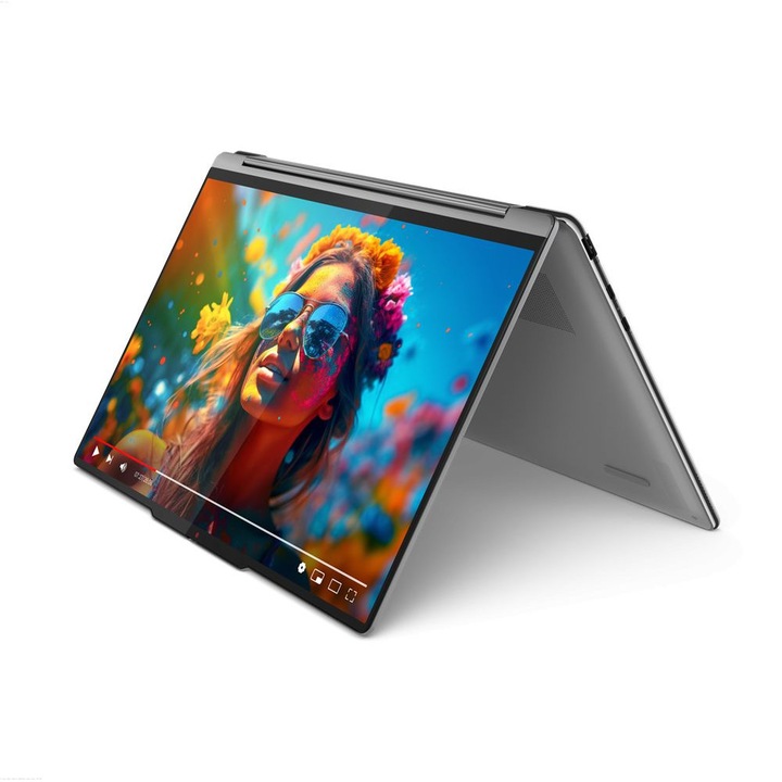 Laptop Lenovo Yoga 9 2-in-1 14IMH9, 14 inch 3840 x 2400 Touchscreen, Intel Core Ultra 7 155H 16 C / 22 T, 4.8 GHz, 24 MB cache, 32 GB LPDDR5X, 1 TB SSD, Intel Arc Graphics, Windows 11 Pro