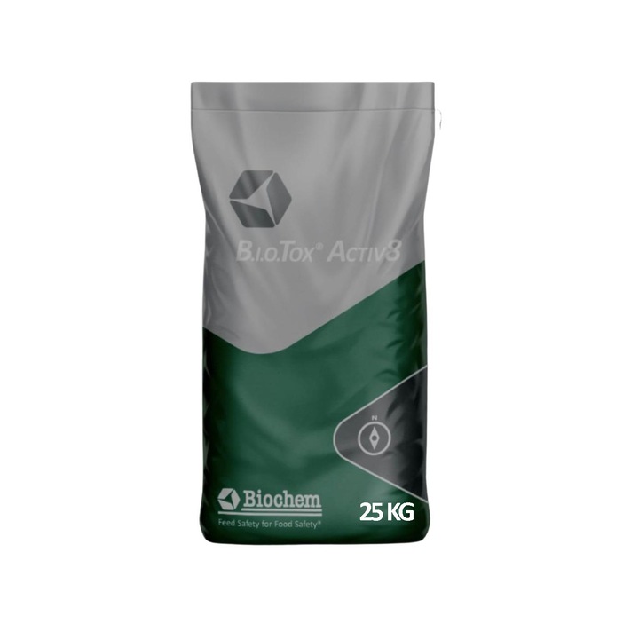 Takarmány haszonállatoknak, KYS PROD, BIO Tox Activ8 Specifikus mikotoxin gátló, máj méregtelenítő, 25 kg