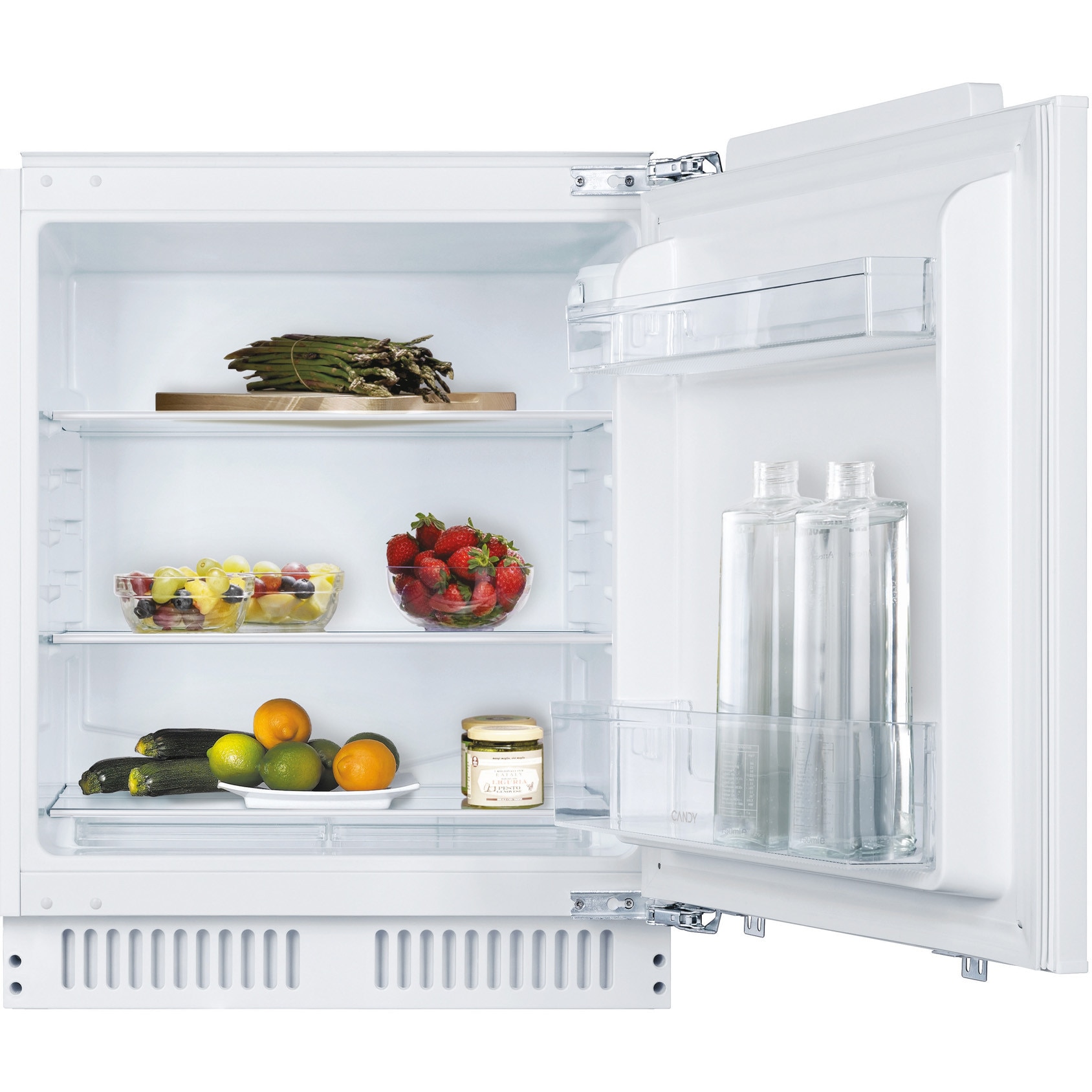Frigider incorporabil cu o usa, Candy CMLS68EW, 135 litri, H 82 cm, Clasa E,