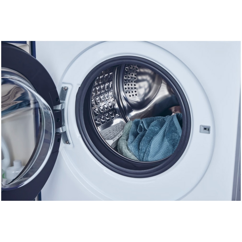 Masina de spalat rufe Candy BR 48B6-S, clasa energetica A-10%, 8 kg, 1400 rpm, Motor Inverter, ProActive Wash, conectivitate WiFi/ hOn app, Soft Drum, Clean Shield, alba