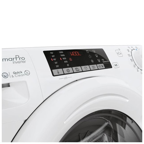 Masina de spalat, Candy CO4 274TWM6/1-S, 7 kg, Wi-Fi, Ecran tactil, Clasa energetica A, Alb
