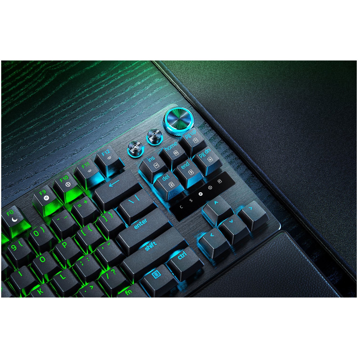 RAZER HUNTSMANV3 PRO　TENKEYLESS Tastatura mecanica Razer Huntsman V3 Pro Tenkeyless, iluminare