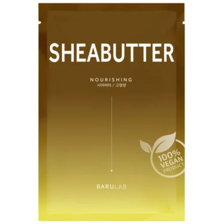 Masca servetel vegana cu unt de shea, 23g, Barulab
