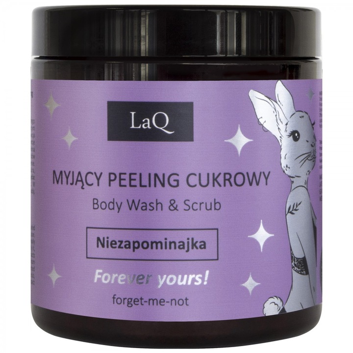 LaQ FORGET-ME-NOT-ME-NOT-ME tusfürdő és hámlasztó gél, 220g