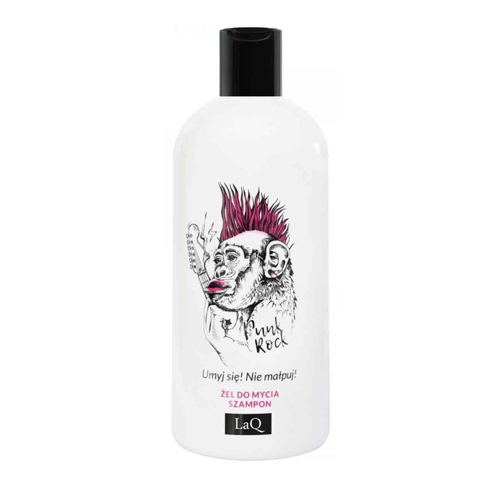 LaQ MONKEY tusfürdő és sampon, 300 ml