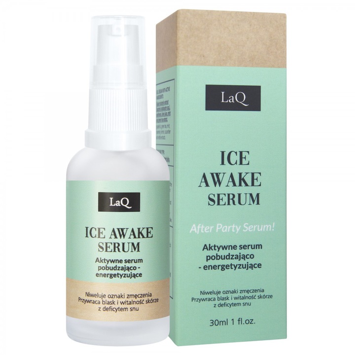 LaQ, Ice Awake Energizing Gel arcszérum - 30 ml