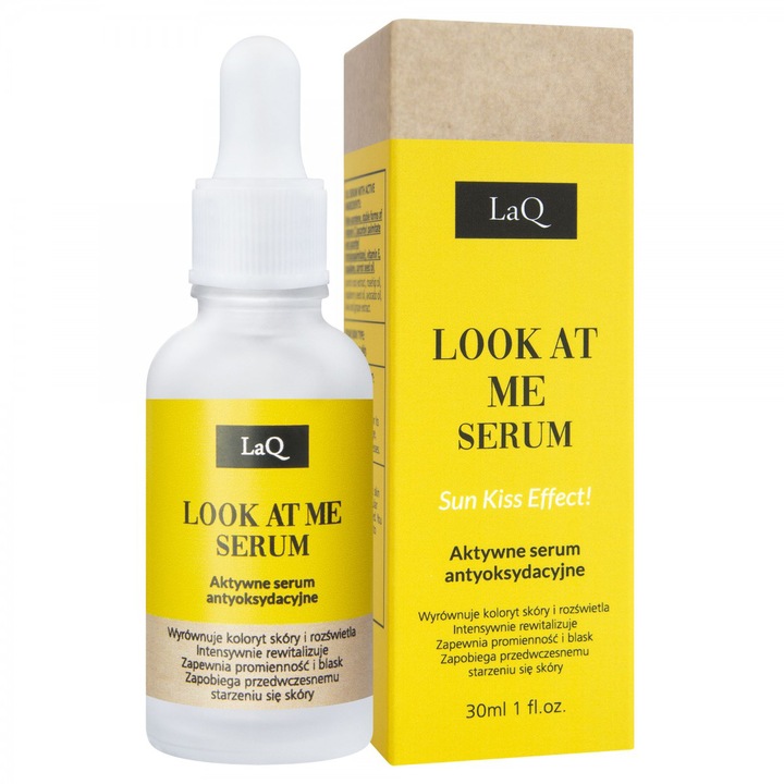 LOOK AT ME antioxidáns olajszérum (6. sz.), 30ml, LaQ