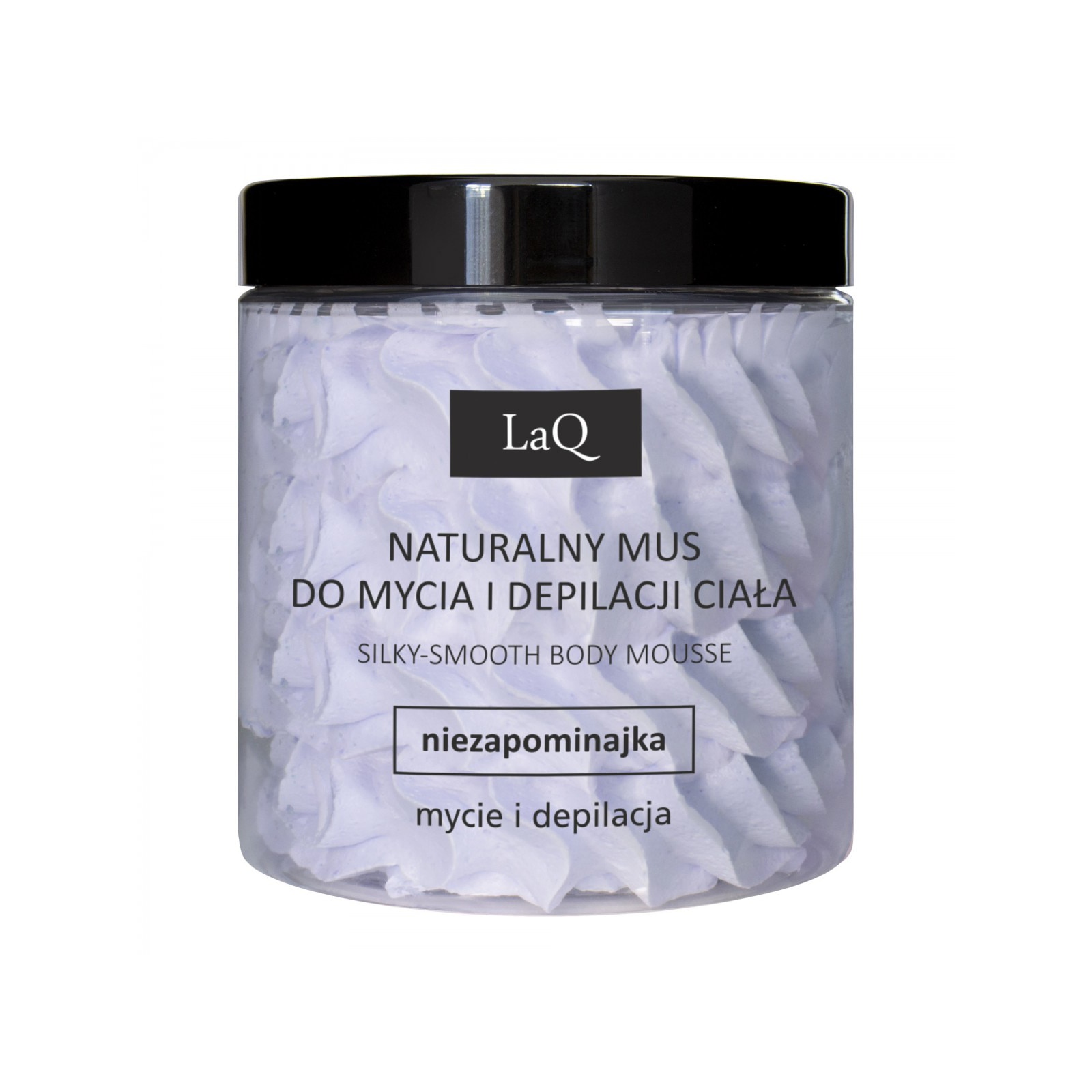 Spuma pentru curatarea corpului si epilare FLOARE DE NU-MA-UITA, 100g, LaQ