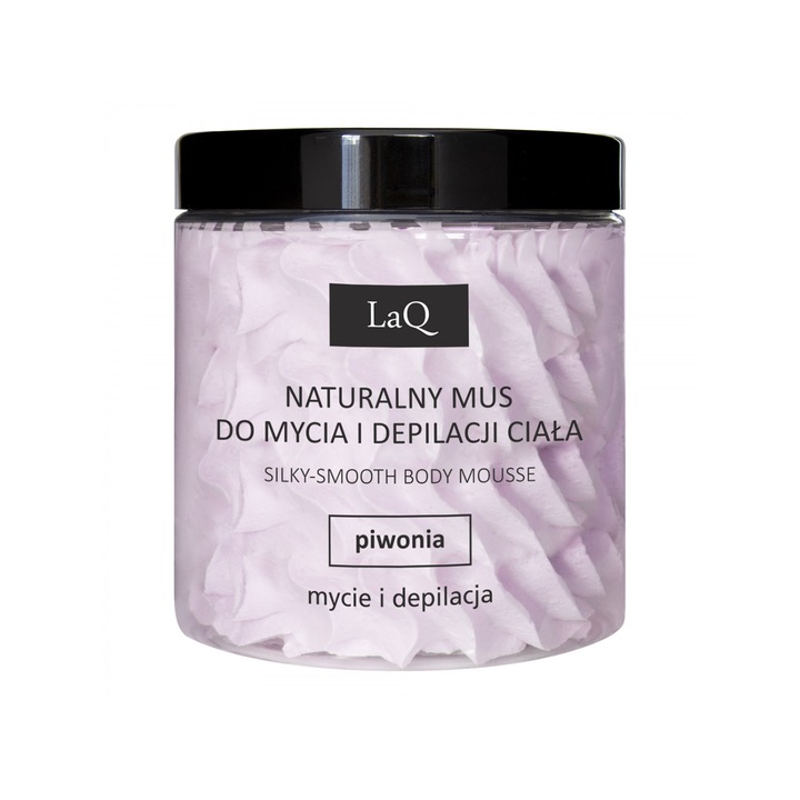 LaQ PEON testtisztító és szőrtelenítő hab, 100g