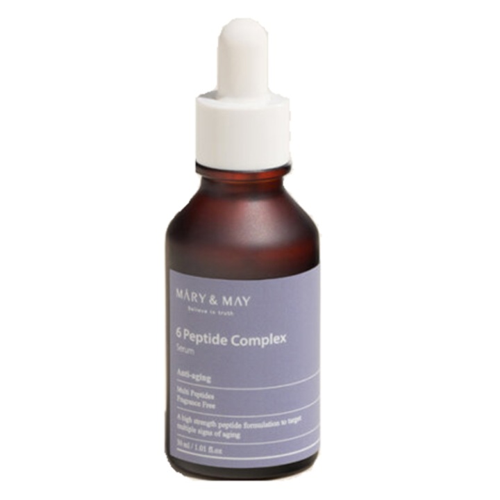 Serum cu complex de 6 Peptide, 30ml, Mary and May