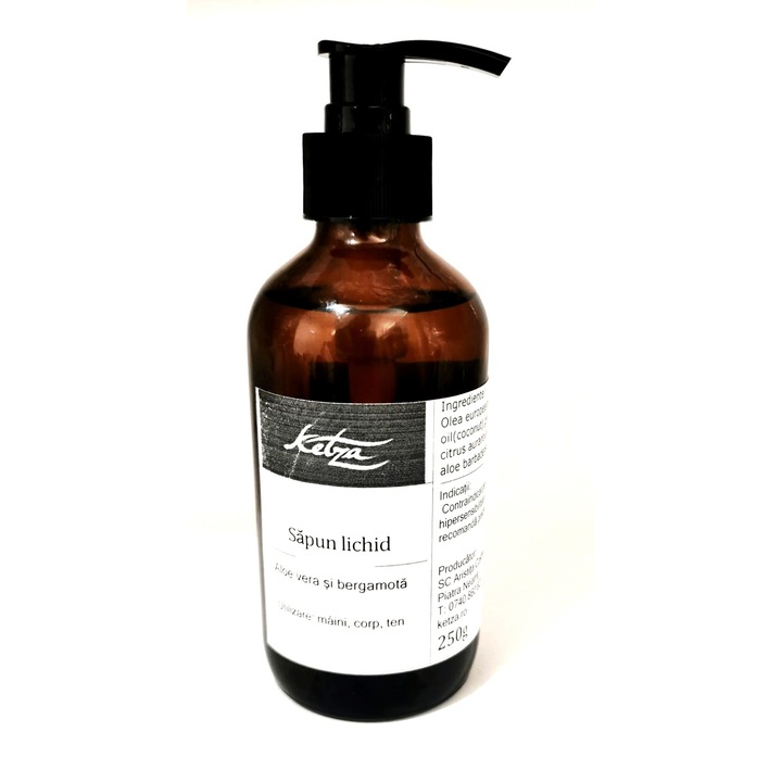 Течен сапун с алое вера и бергамот, 250гр