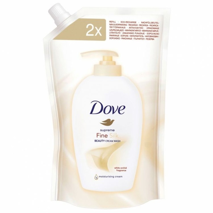 Rezerva sapun lichid Dove Fine Silk, 500ml
