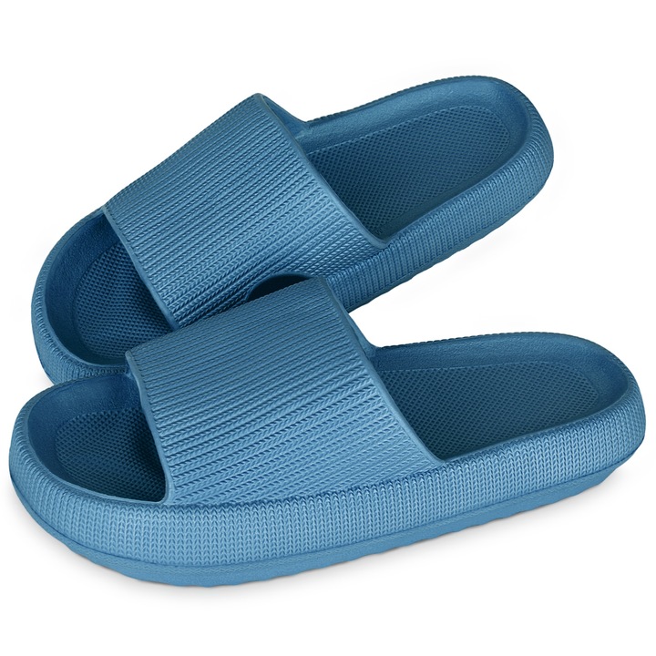 Papuci dama SHAINE, spuma, albastru, 40\41 EU