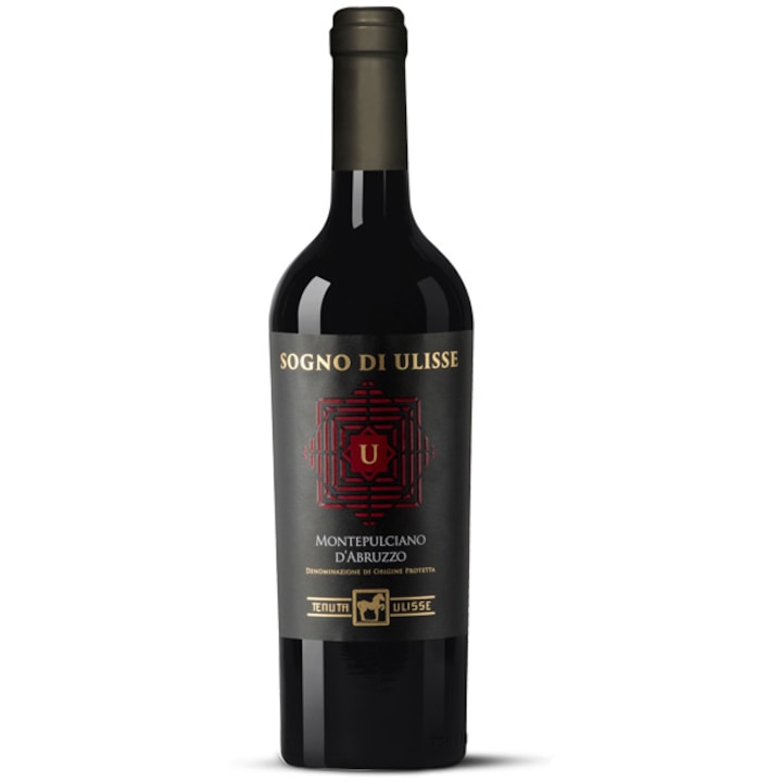 Vin Rosu Tenuta Ulisse Sogno di Ulisse Montelpuciano D'Abruzzo DOP, Sec, 0.75l