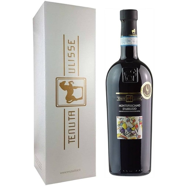 Vin RosuTenuta Ulisse, Montelpuciano D'Abruzzo, Sec, Cutie, 1.5l