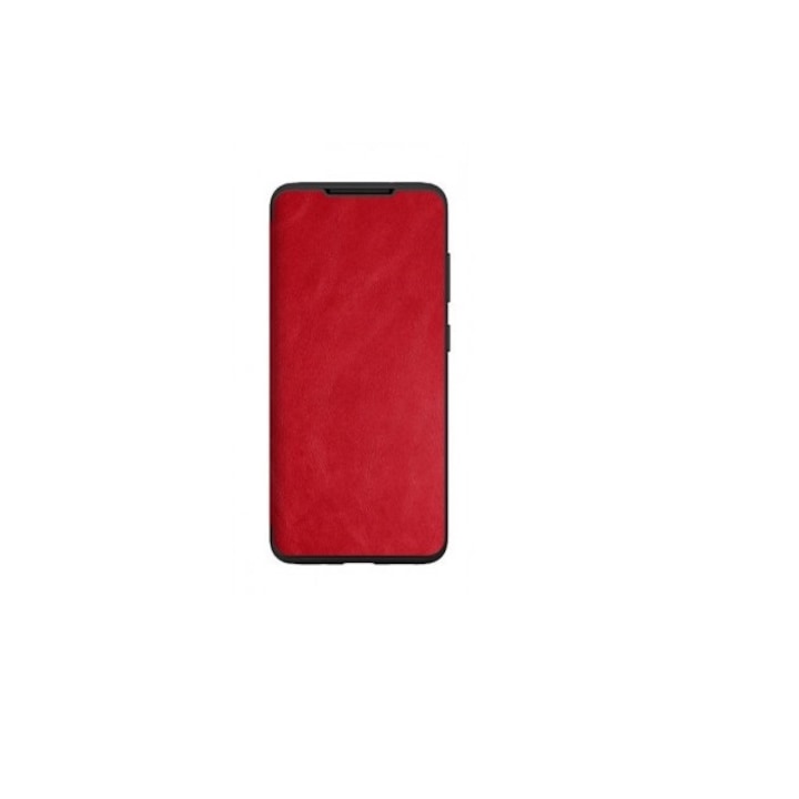 Калъф за Samsung Galaxy S21 Ultra флип кожен книжка червен